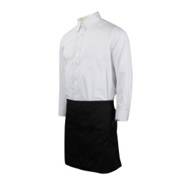 SKAP022  訂造服務員男女半身短款  設計黑色半身圍裙 澳門 萬豪酒店 供應酒店西餐廳咖啡廳圍裙 SKAP022  訂造服務員男女半身短款  設計黑色半身圍裙 澳門 萬豪酒店 供應酒店西餐廳咖啡廳圍裙